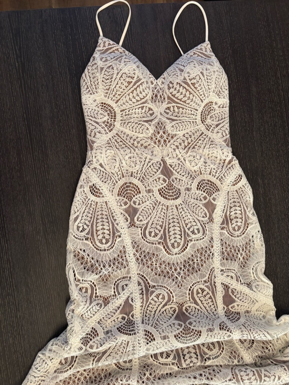 All Who Wonder Ryder Simple Lace Boho Wedding Dress With Vintage Details - Picture 7 of 15